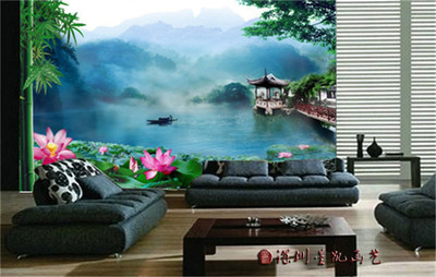 廣東室內寫真畫定制廠家 個性墻紙 客廳背景墻裝飾畫直銷工廠